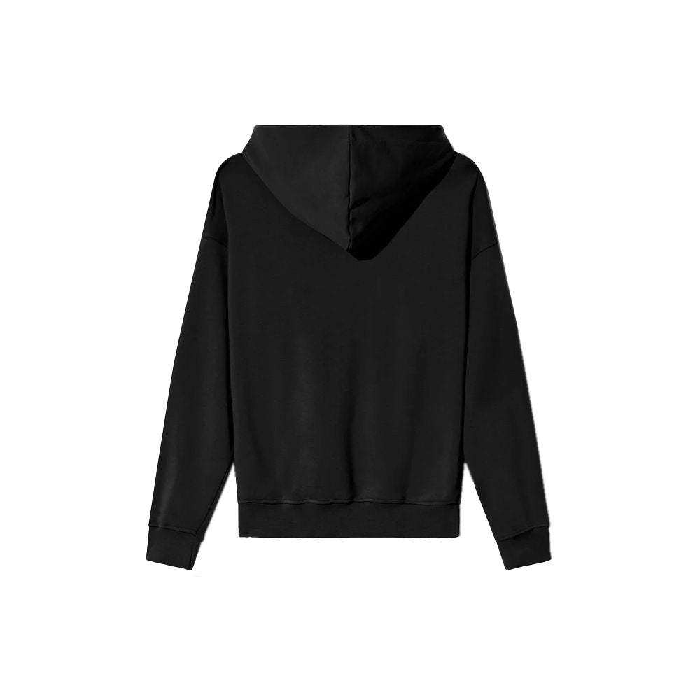 Black Cotton Sweater - ventzia