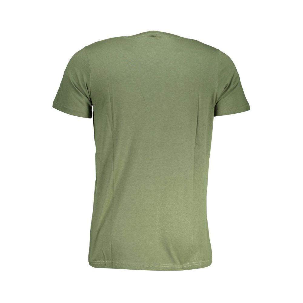 Green Cotton T-Shirt - ventzia