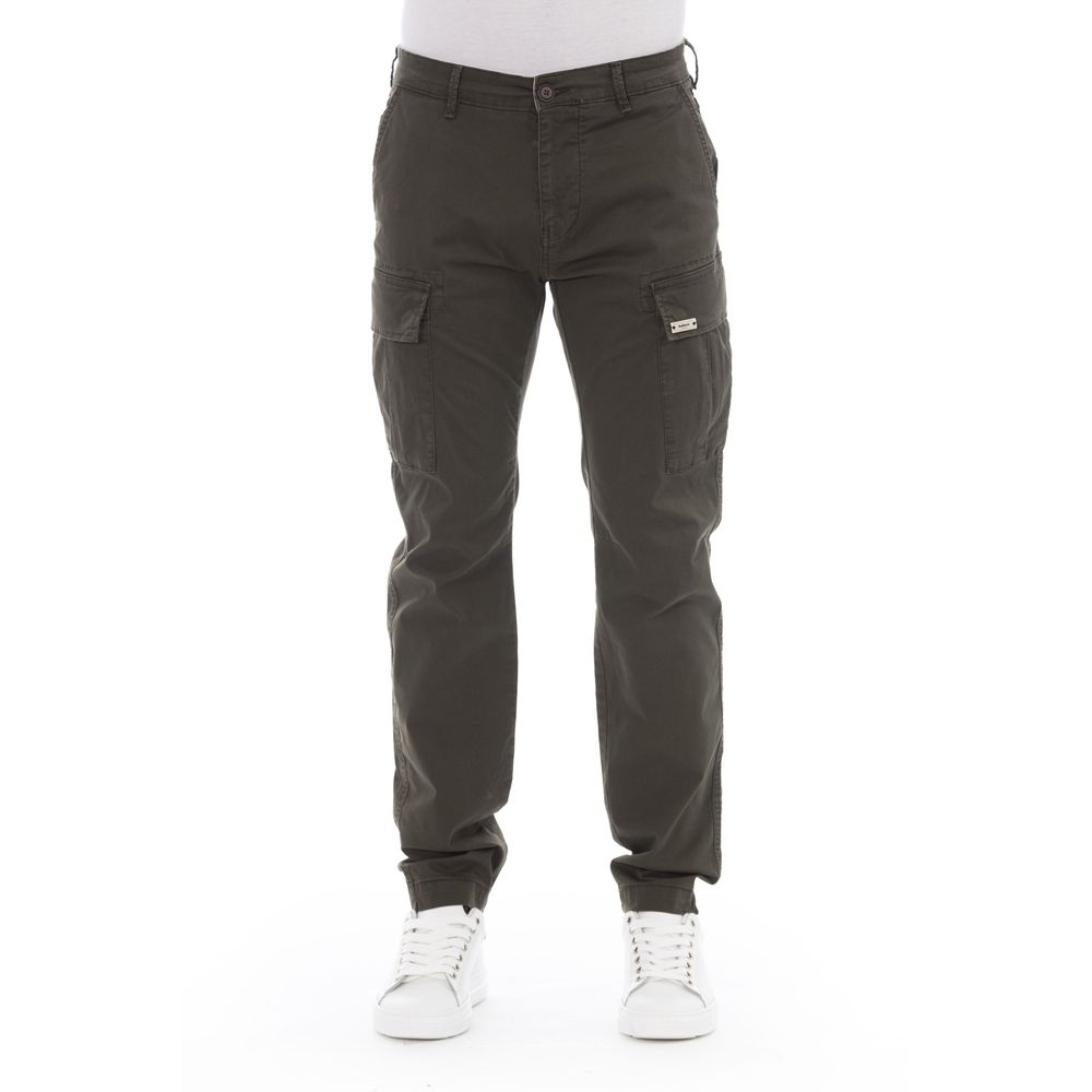 Army Cotton Men Cargo Trouser - ventzia