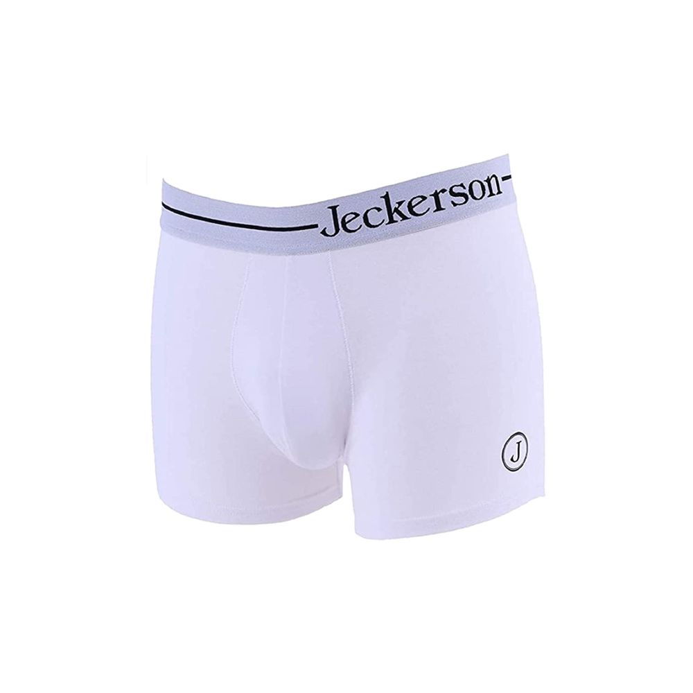 White Cotton Men Boxer - ventzia