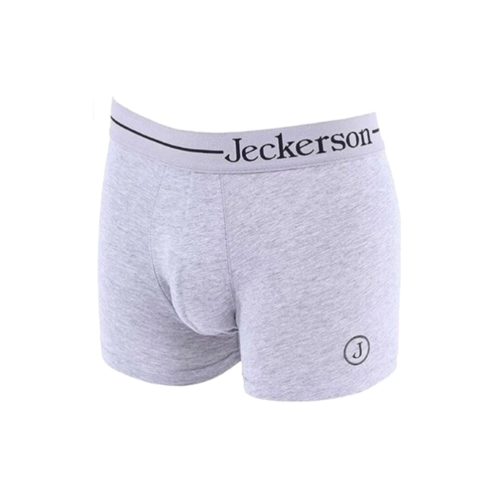 Gray Cotton Men Boxer - ventzia