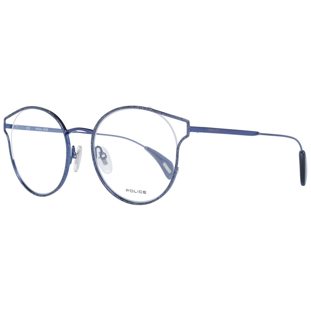 Blue Metal & Plastic Glasses (Frames) - ventzia