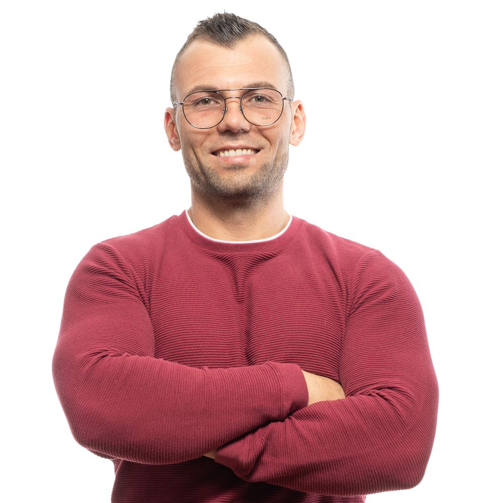 Silver Men Optical Frames - ventzia