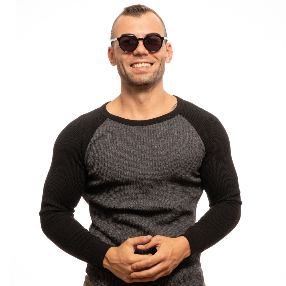 Black Unisex Sunglasses - ventzia