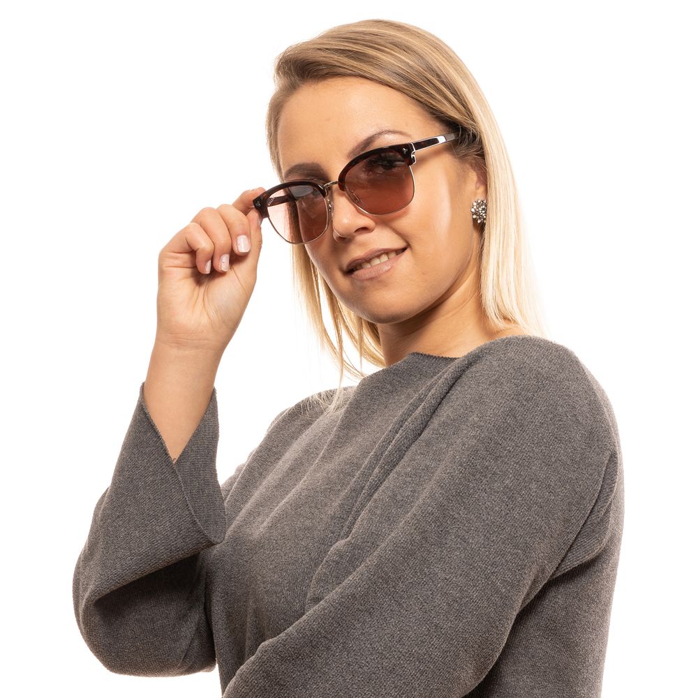 Brown Unisex Sunglasses - ventzia