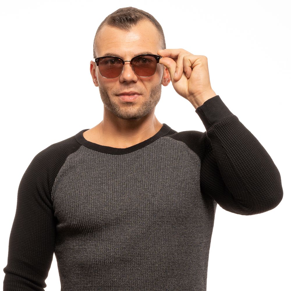 Brown Unisex Sunglasses - ventzia