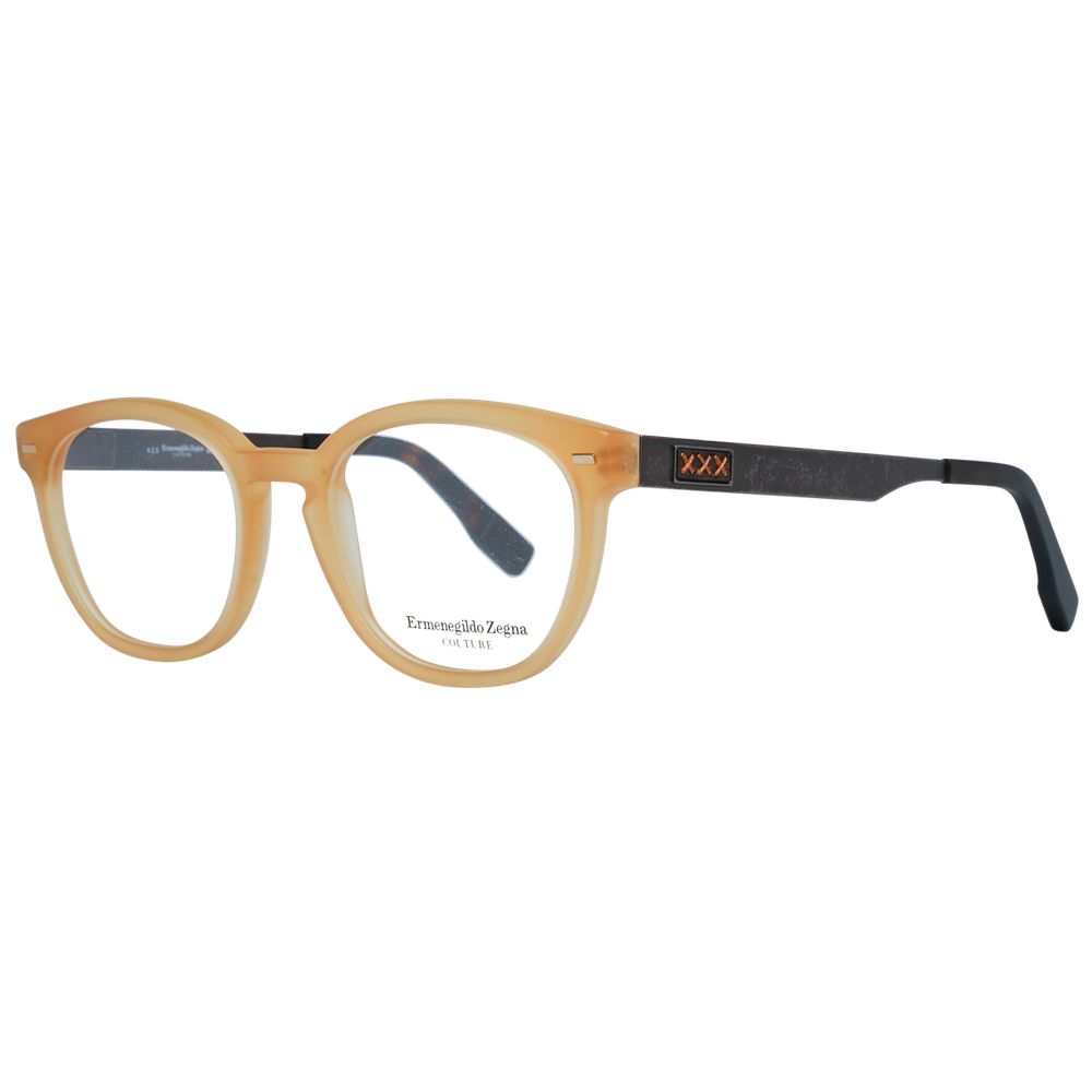 Orange Metal & Plastic Glasses (Frames) - ventzia