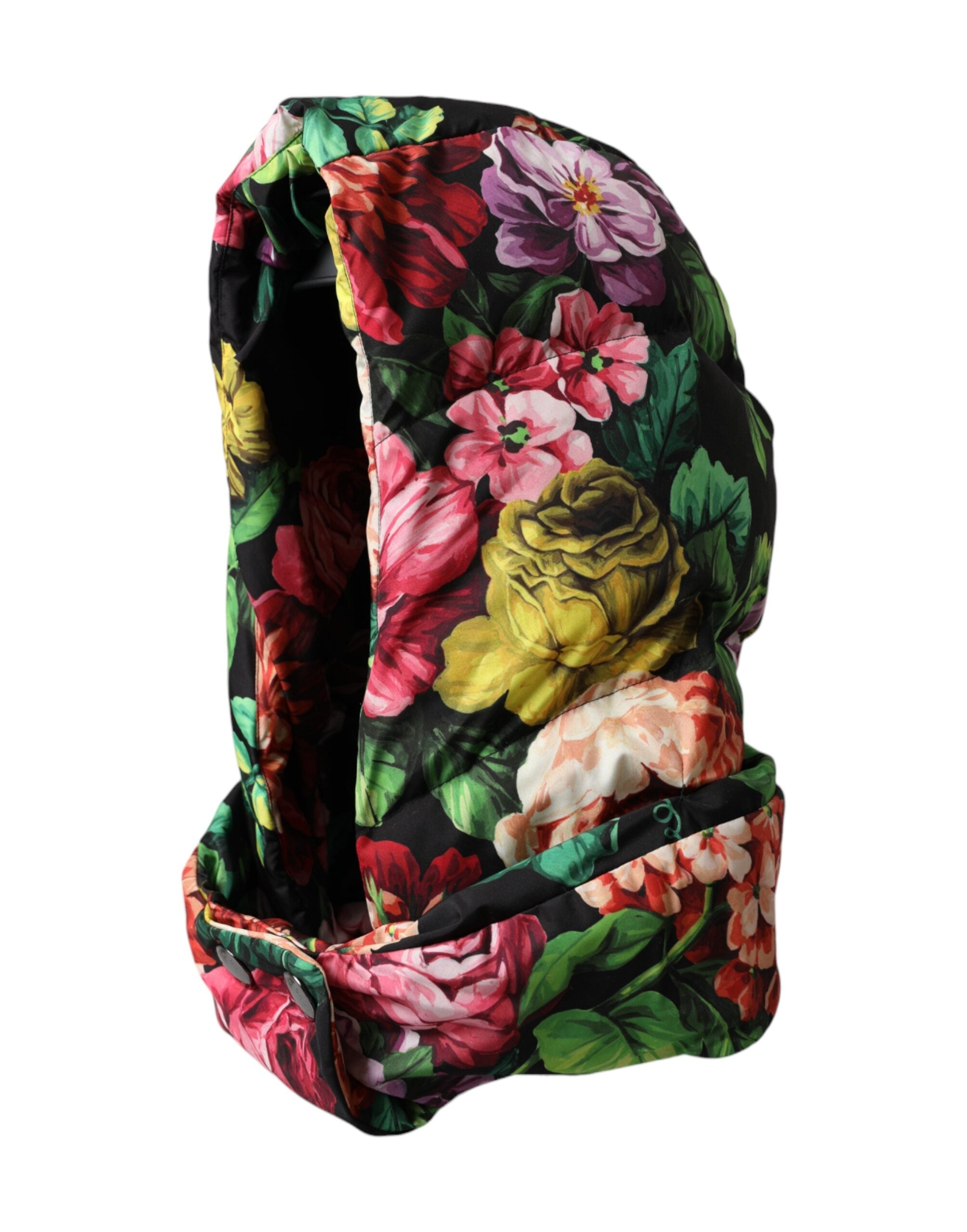 Hat Multicolor Floral Whole Head Wrap Hat - ventzia