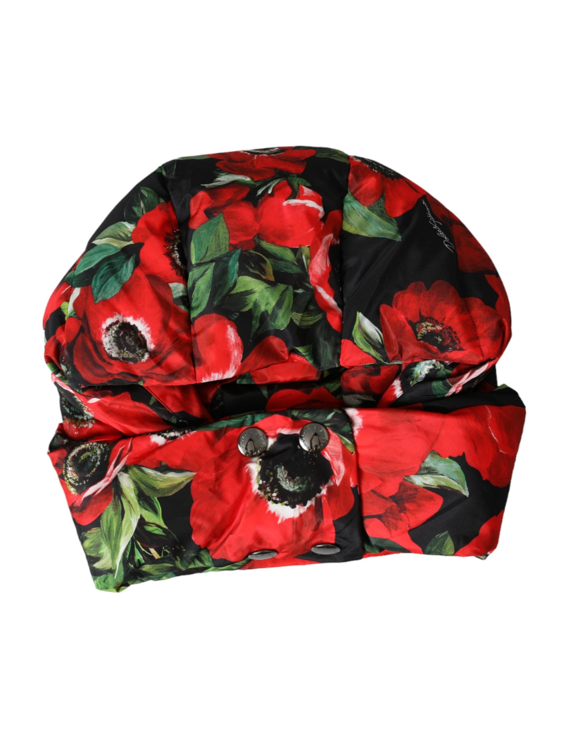 Multicolor Anemone Whole Head Wrap Hat - ventzia