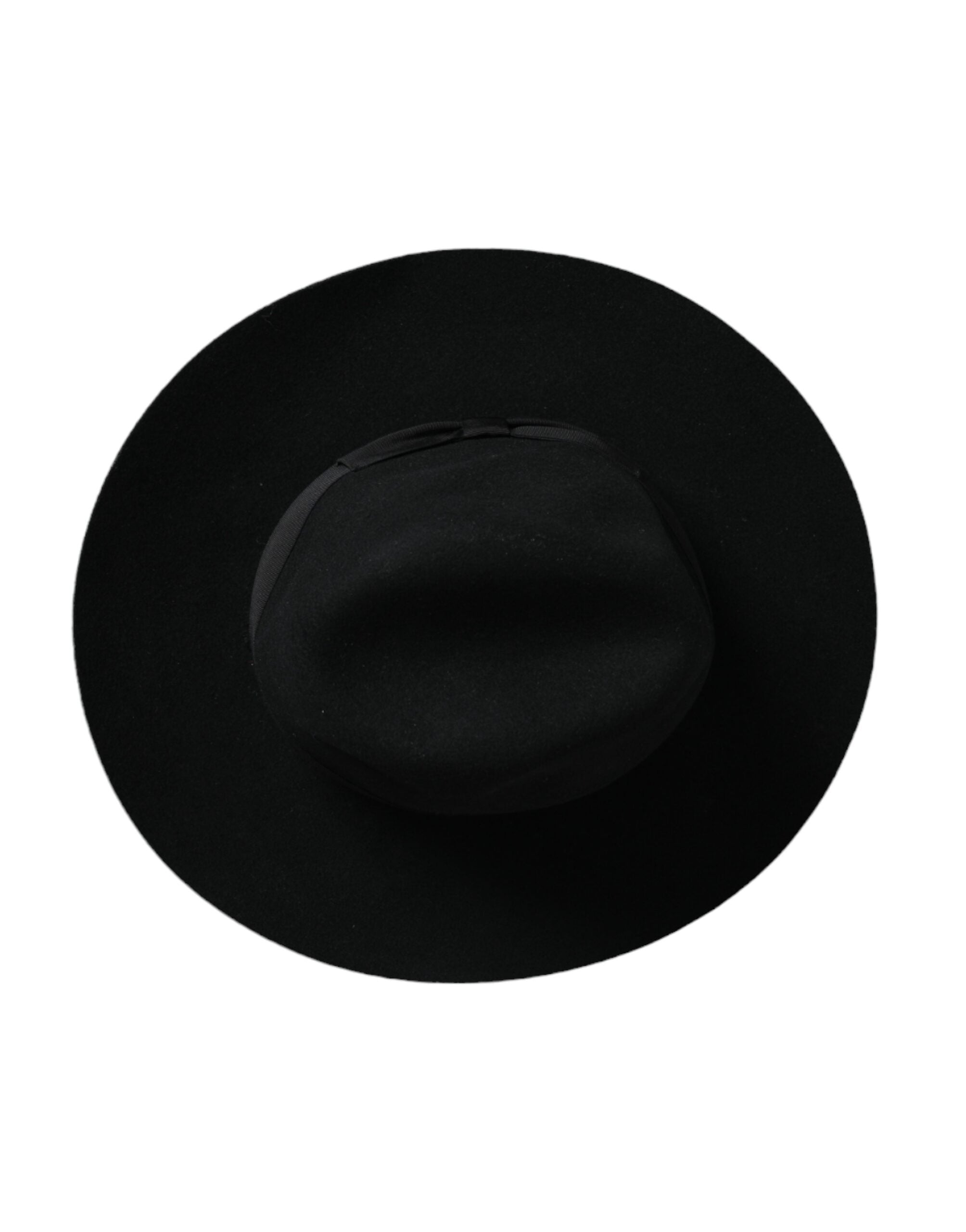 Black Rabbit Fedora Trilby Women Hat - ventzia