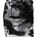 Multicolor Camouflage DG Logo Beachwear Shorts Swimwear - ventzia