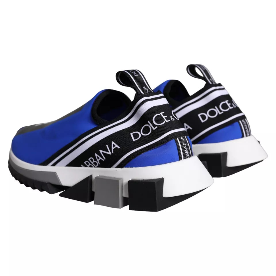 Blue Logo Low Top Sorrento Sneakers Shoes - ventzia