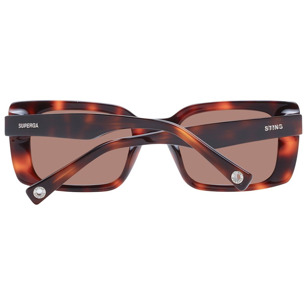Brown Unisex Sunglasses - ventzia