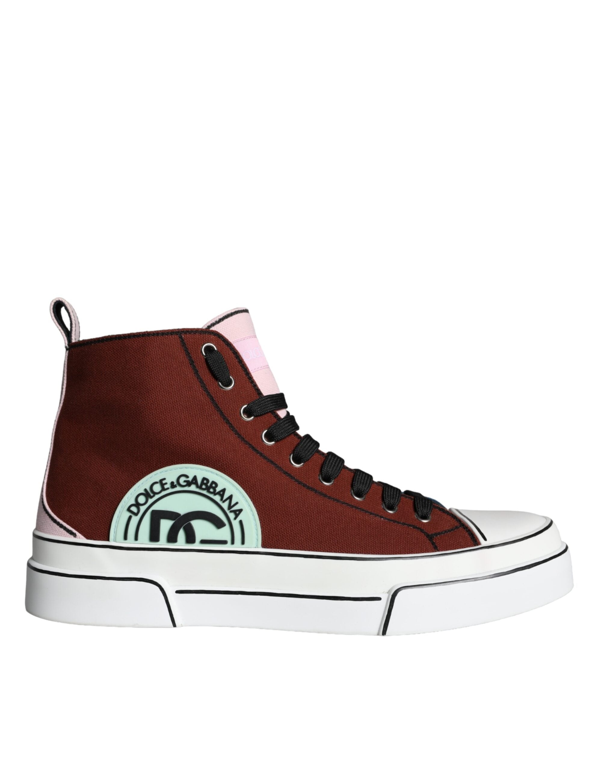 Multicolor Patchwork High Top Sneaker Shoes - ventzia