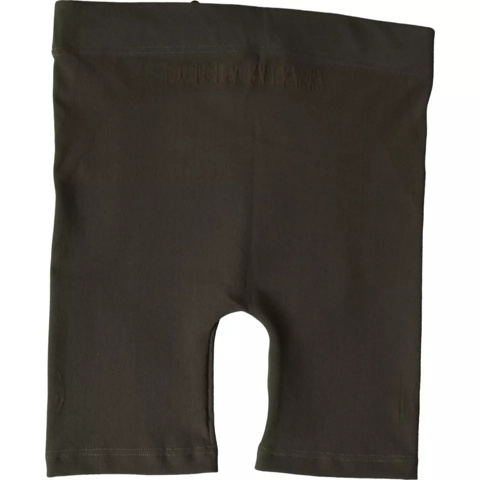 Brown Cotton Stretch Boxer Shorts Underwear - ventzia