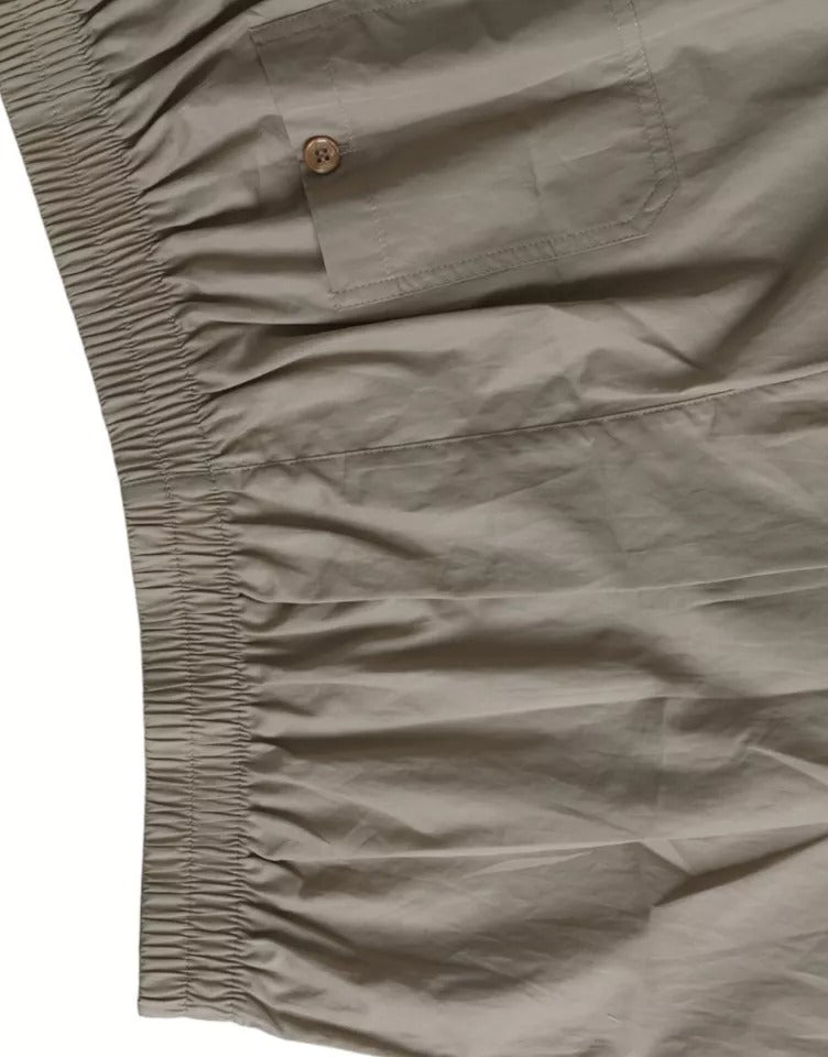 Brown Cotton Regular Boxer Shorts Underwear - ventzia