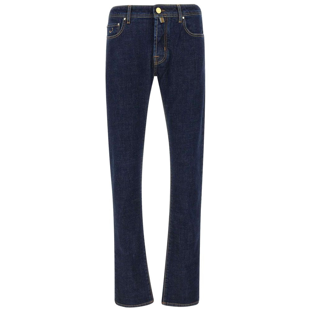 Blue Cotton Jeans & Pant - ventzia