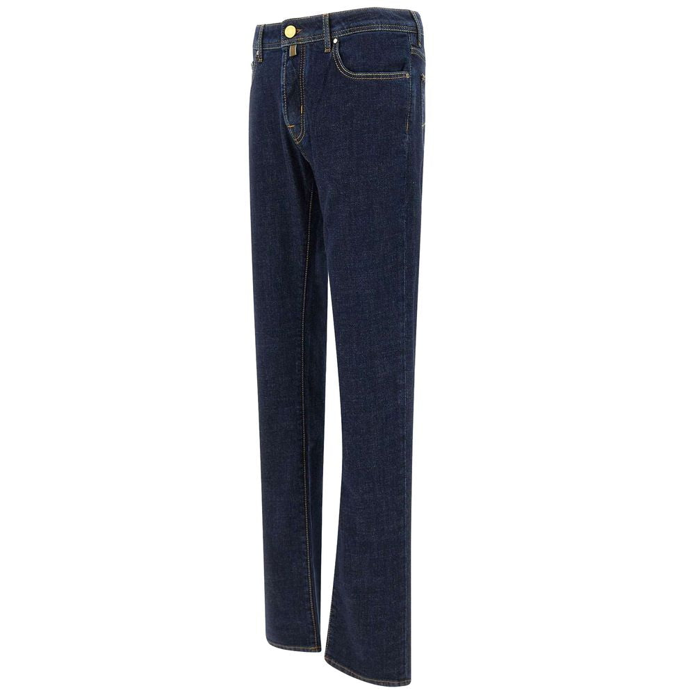 Blue Cotton Jeans & Pant - ventzia
