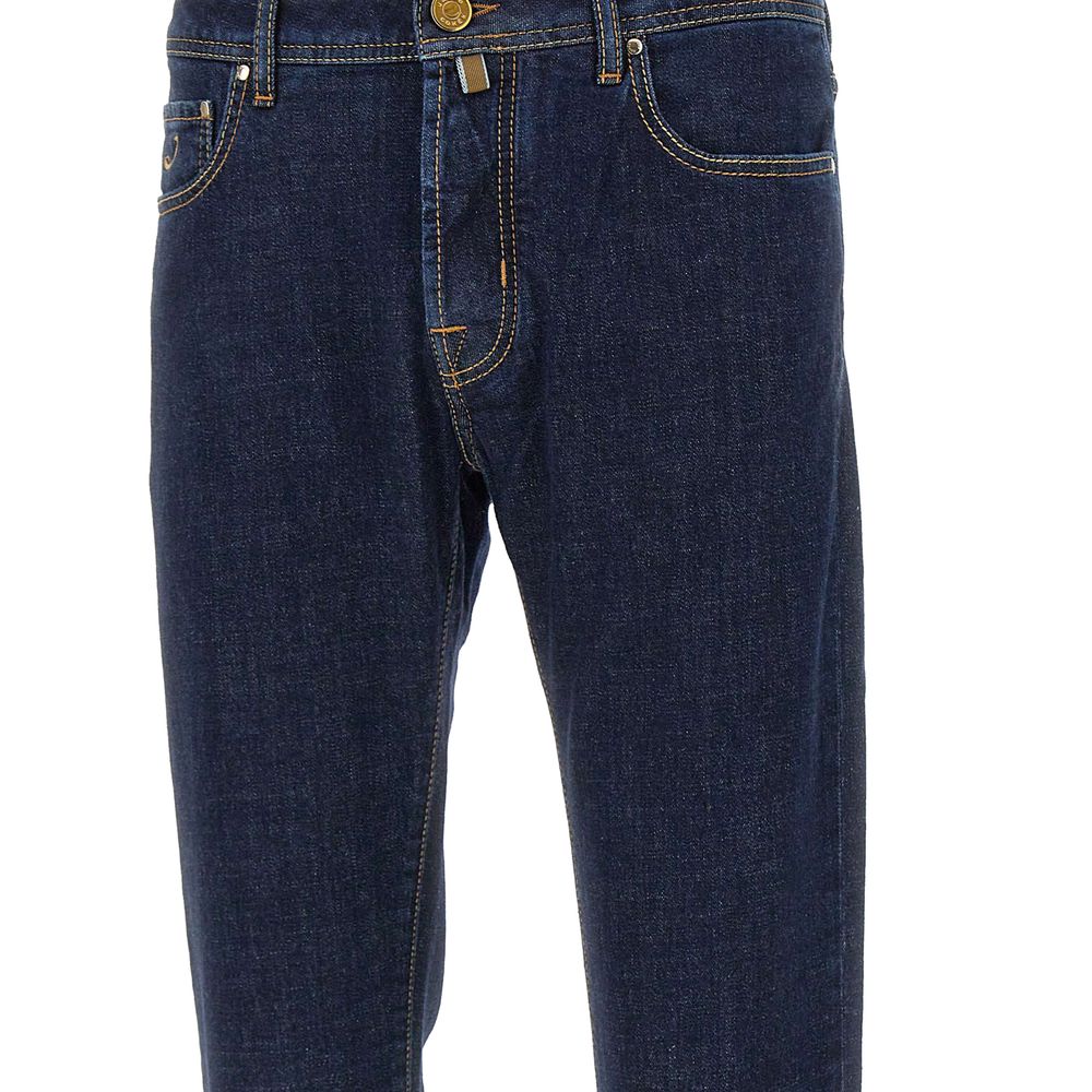 Blue Cotton Jeans & Pant - ventzia