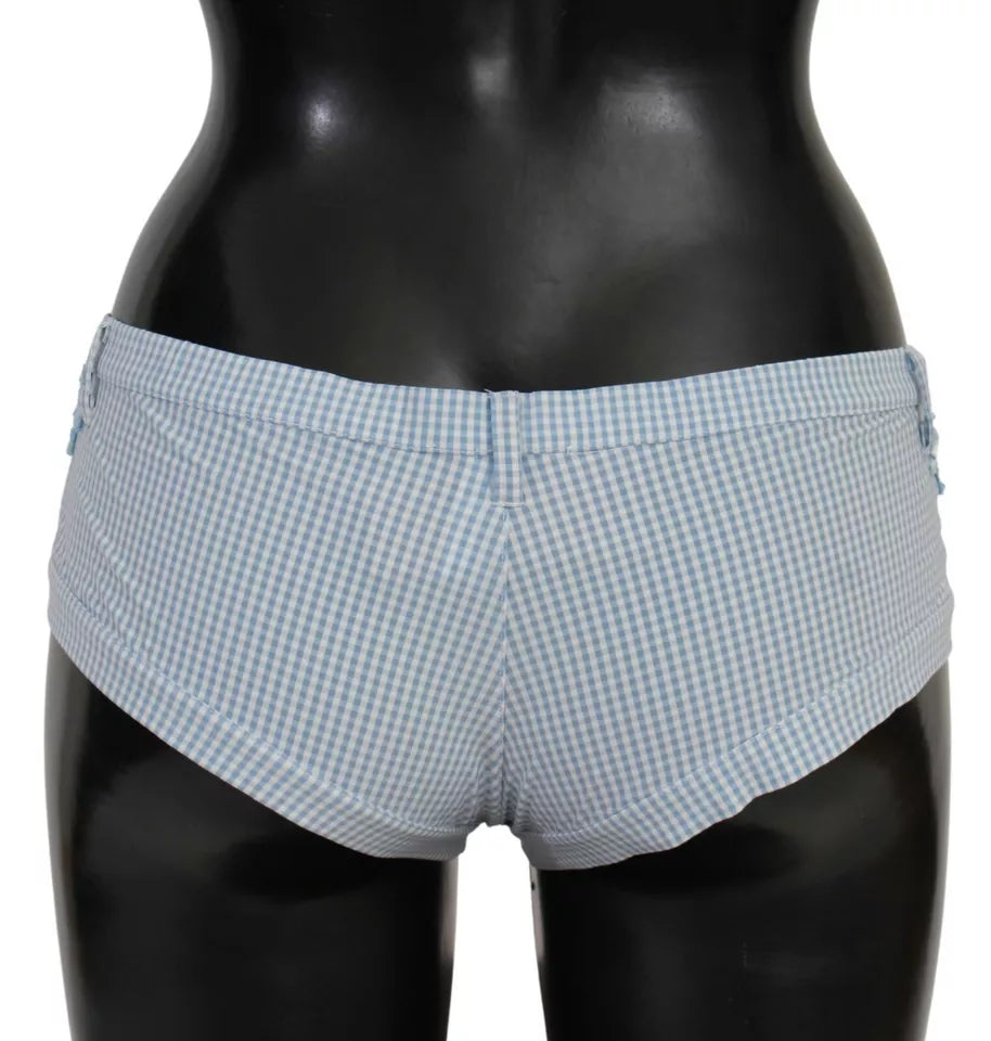 Blue Beachwear Bottoms Swimsuit Shorts - ventzia