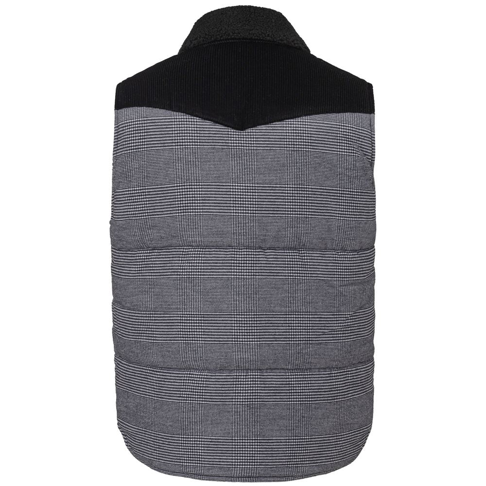 Gray Cotton Sleveless Jacket - ventzia