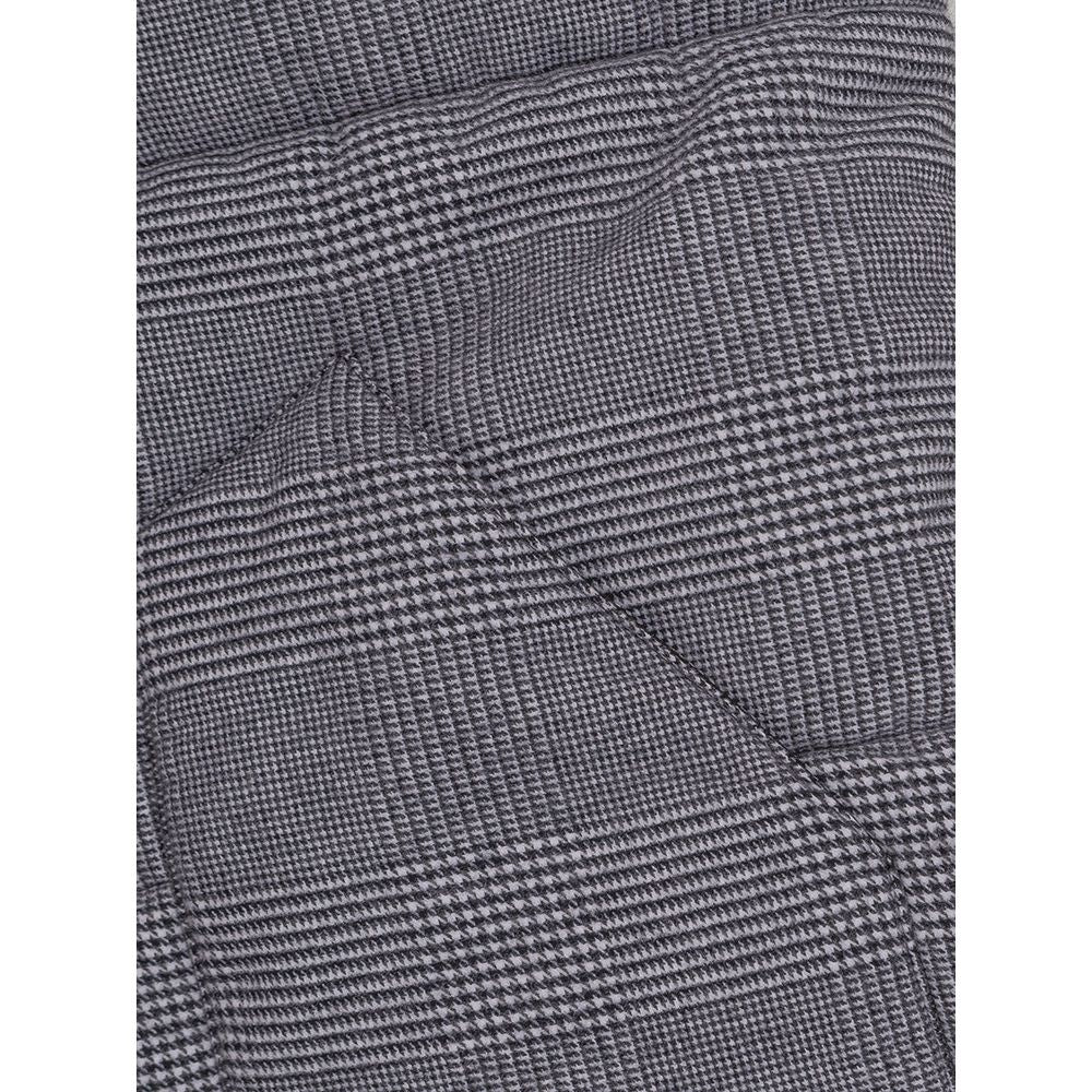 Gray Cotton Sleveless Jacket - ventzia