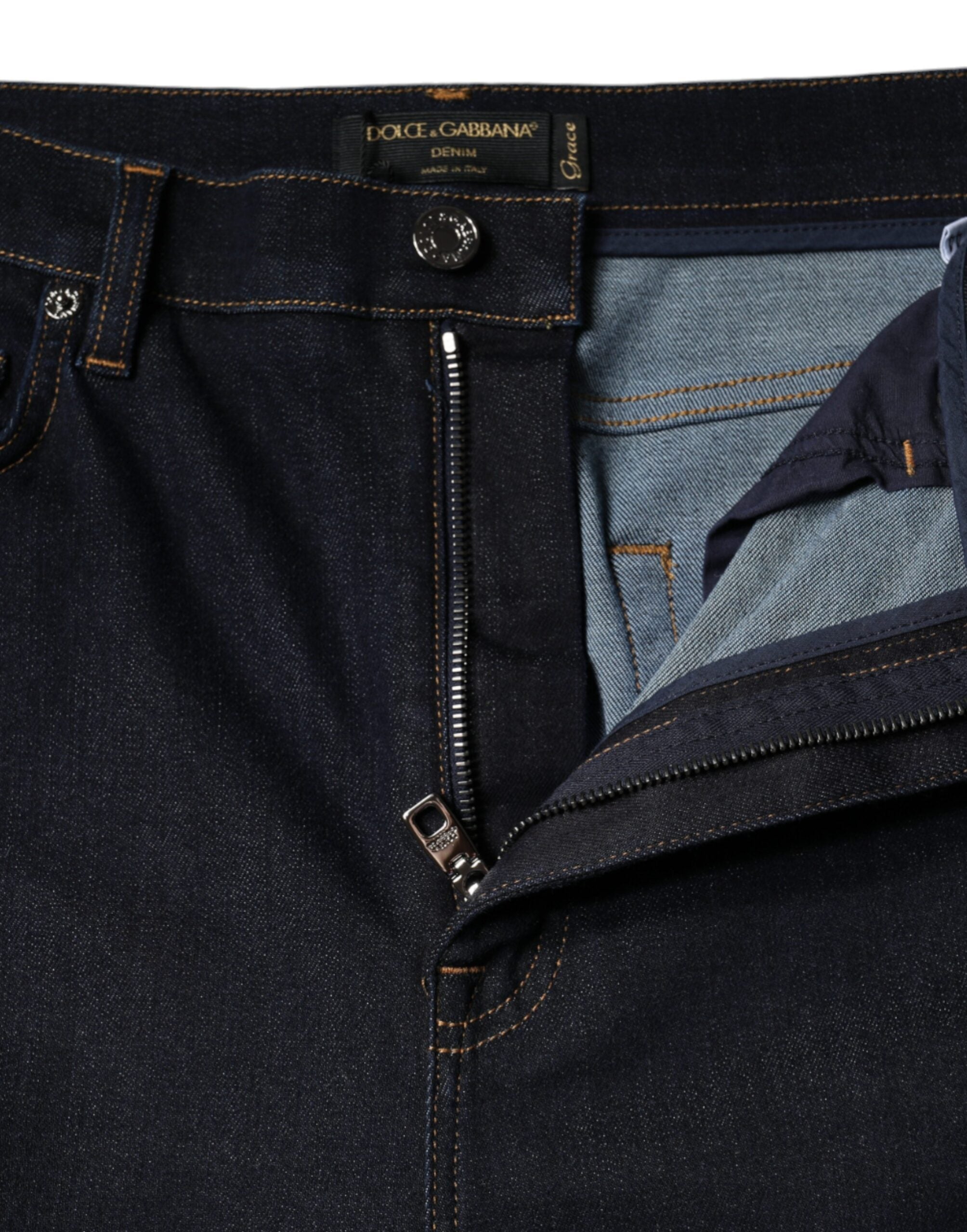 Black GRACE High Waist Skinny Denim Jeans - ventzia