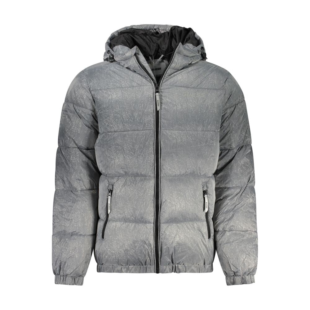 Gray Polyamide Jacket - ventzia