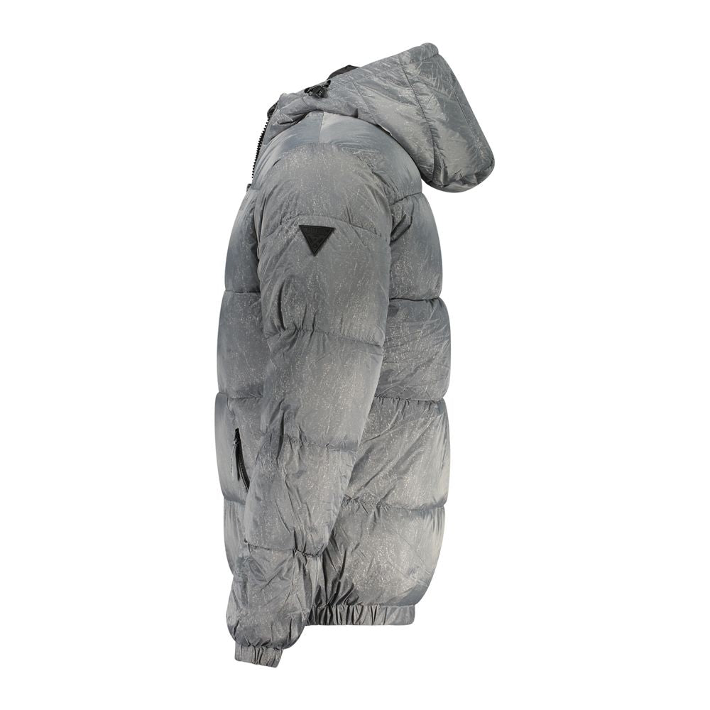 Gray Polyamide Jacket - ventzia