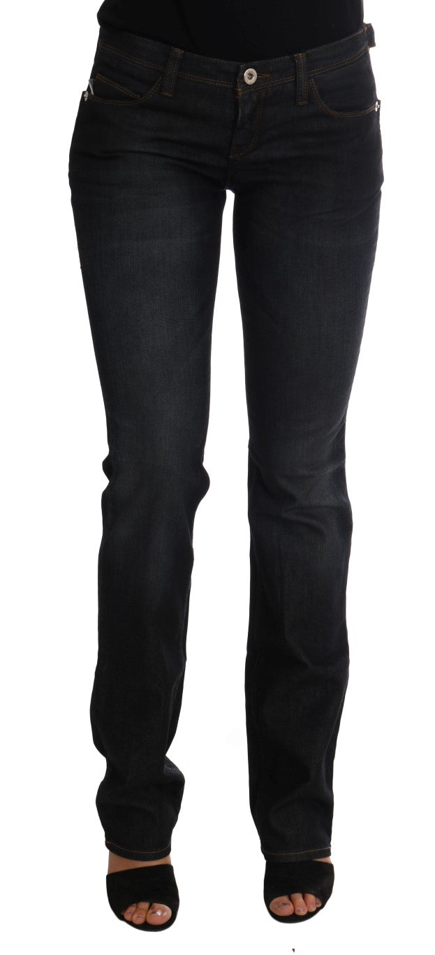 Svelte Dark Blue Slim Fit Jeans - ventzia