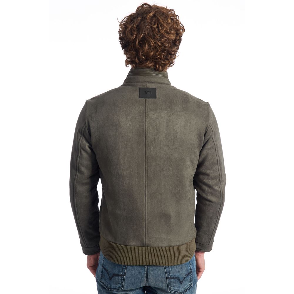 Green Ecomontone Men Jacket - ventzia