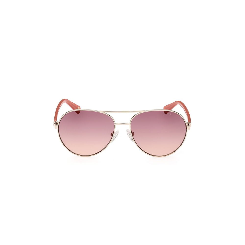 Gold Metal Sunglasses - ventzia