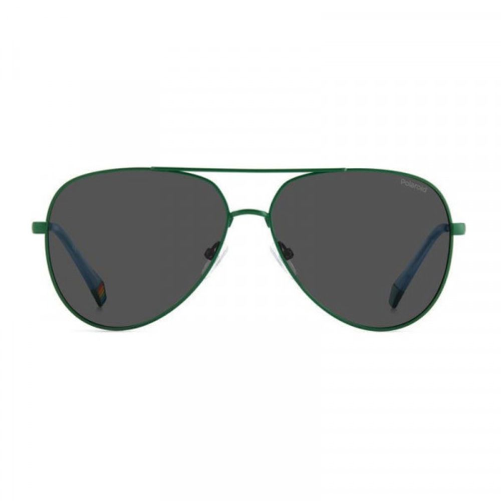 Green Metal Sunglasses - ventzia