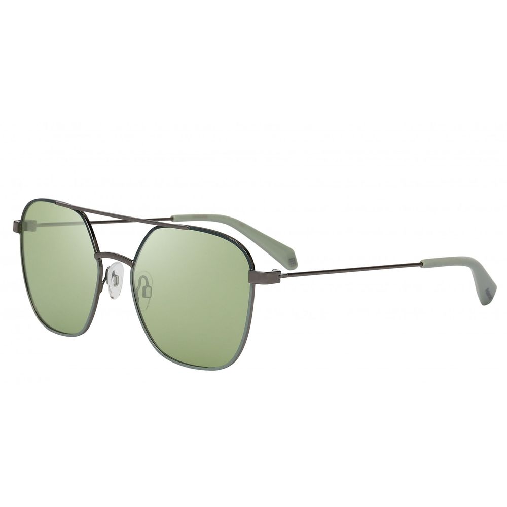 Green Metal Sunglasses - ventzia