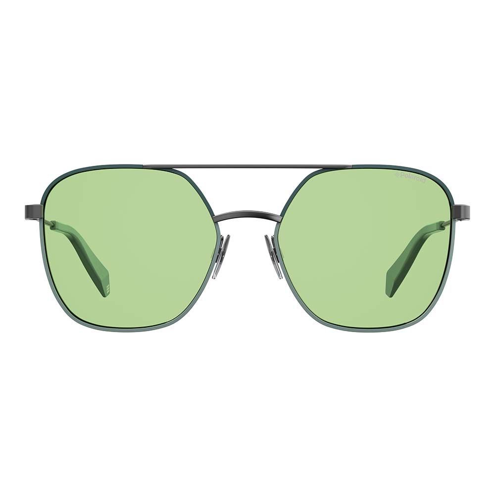 Green Metal Sunglasses - ventzia