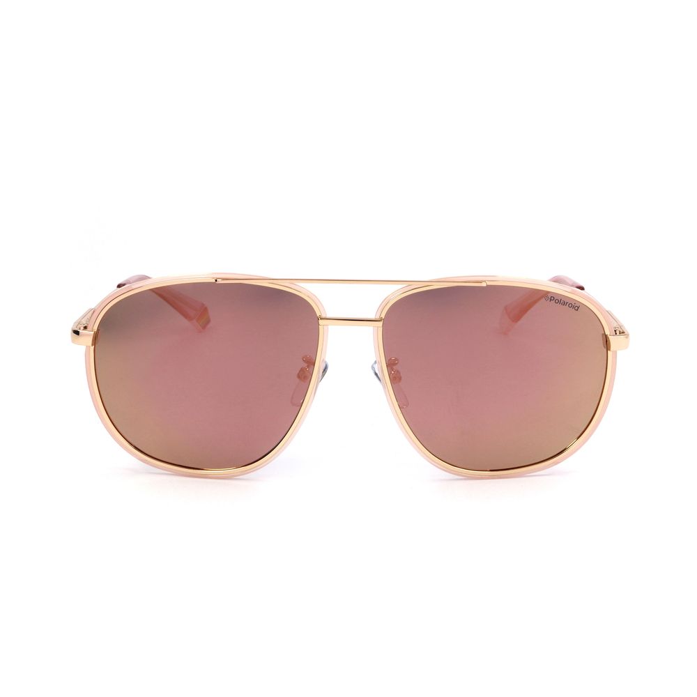 Rose Gold Metal Sunglasses - ventzia