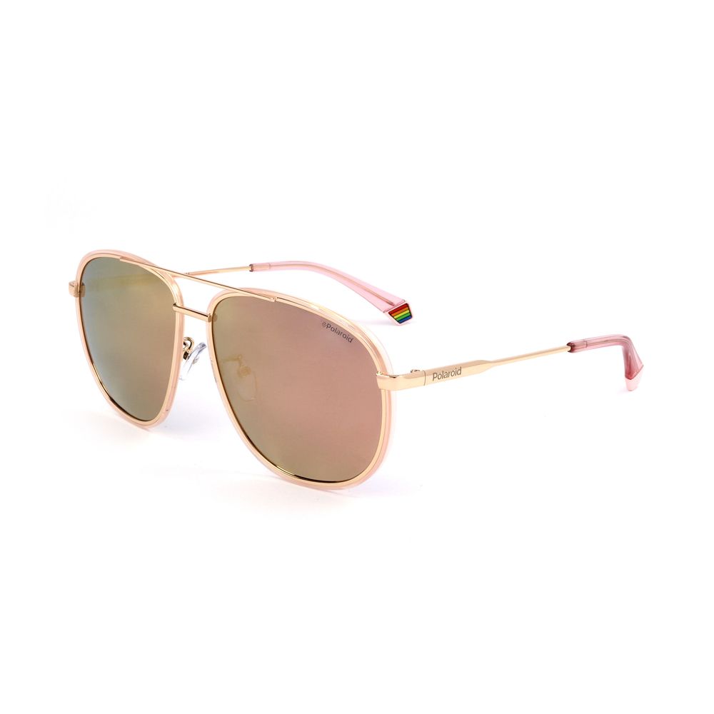 Rose Gold Metal Sunglasses - ventzia