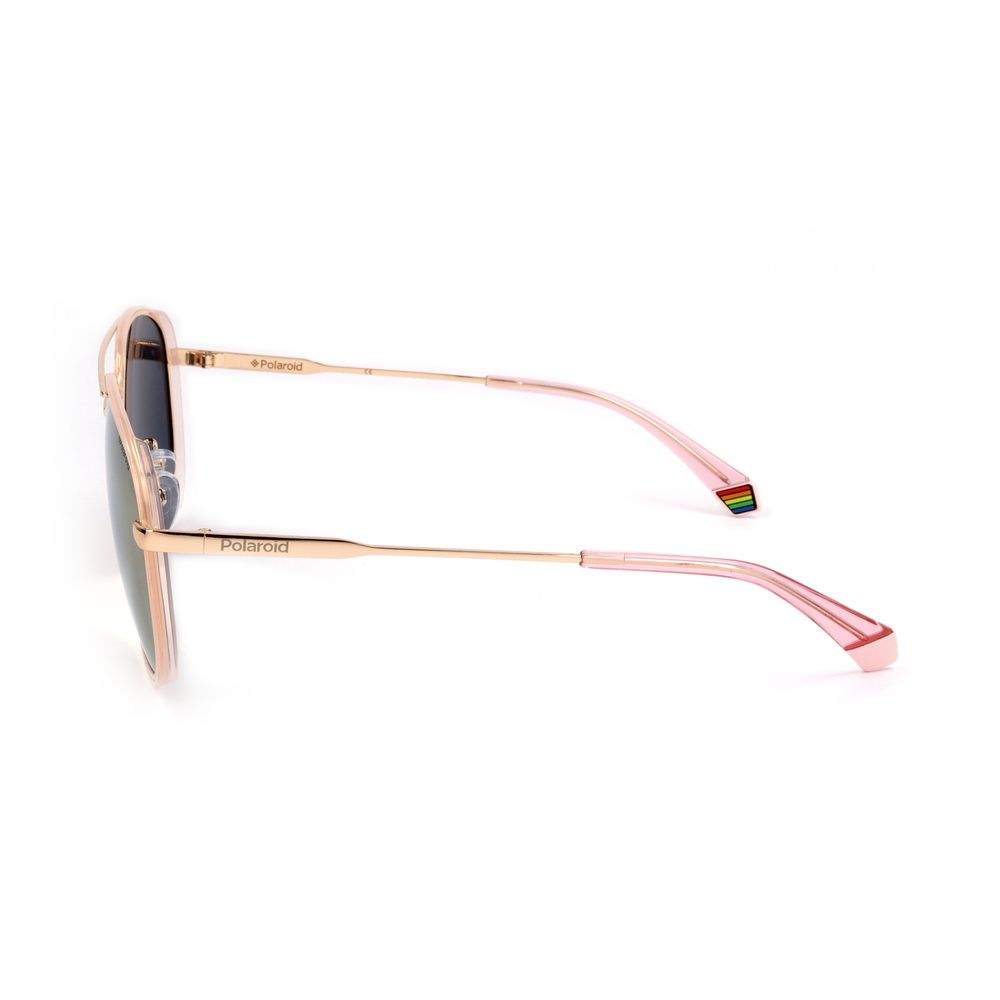 Rose Gold Metal Sunglasses - ventzia