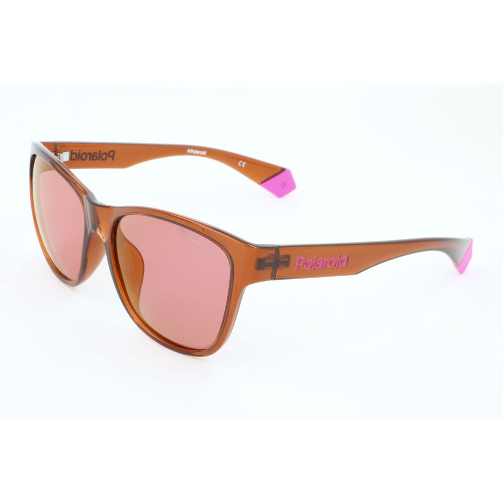 Brown Polycarbonate Sunglasses - ventzia