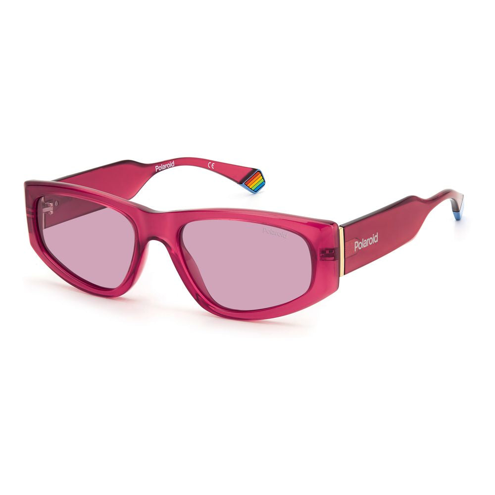Red Plastic Sunglasses - ventzia