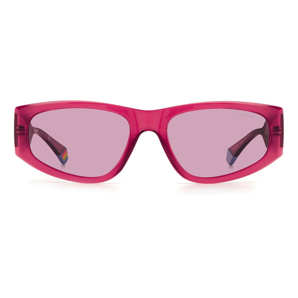 Red Plastic Sunglasses - ventzia