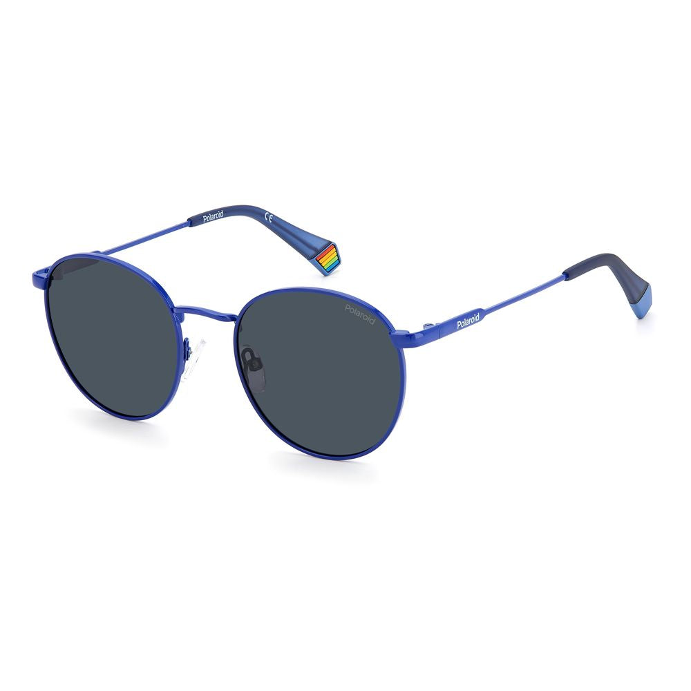 Blue Stainless Steel Sunglasses - ventzia