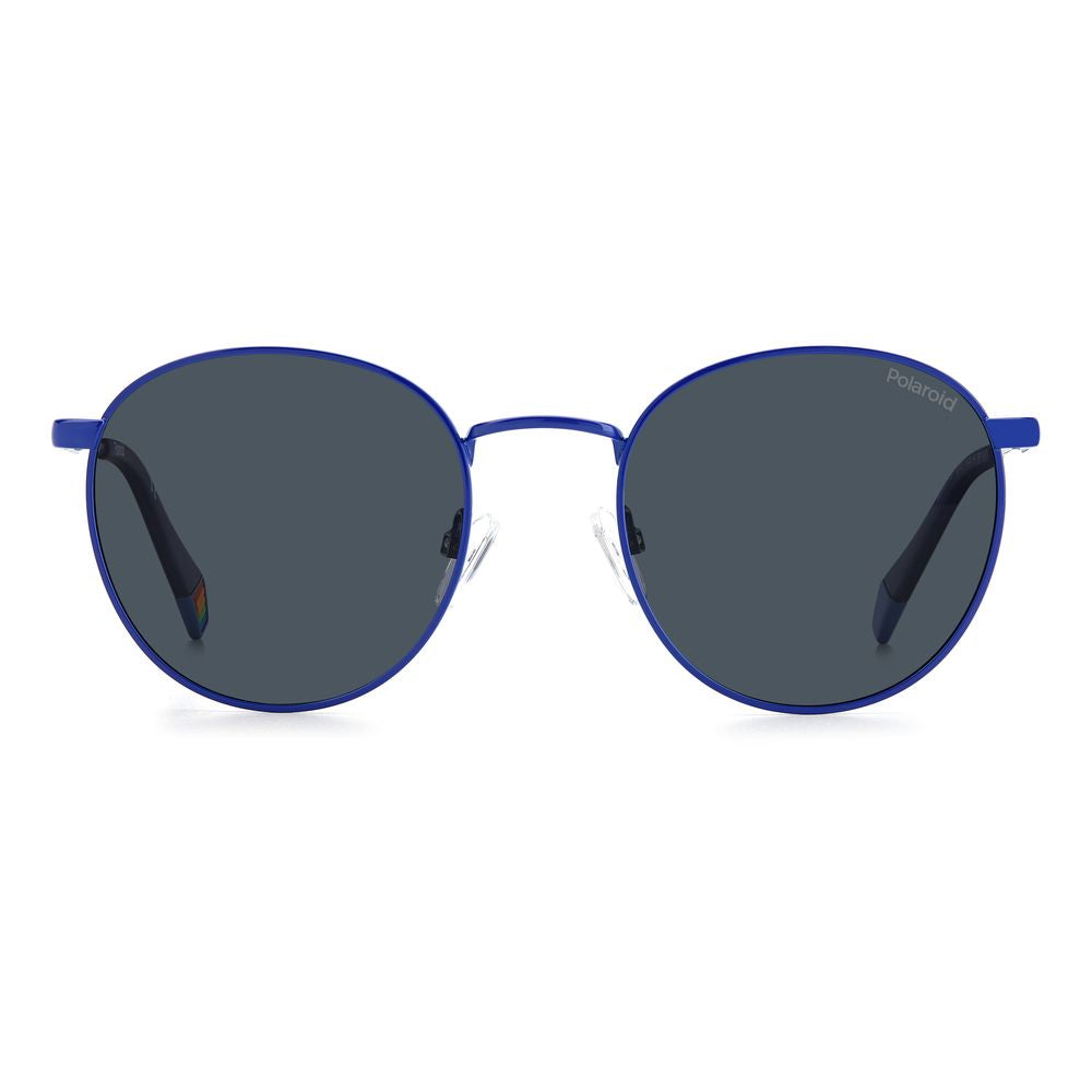 Blue Stainless Steel Sunglasses - ventzia