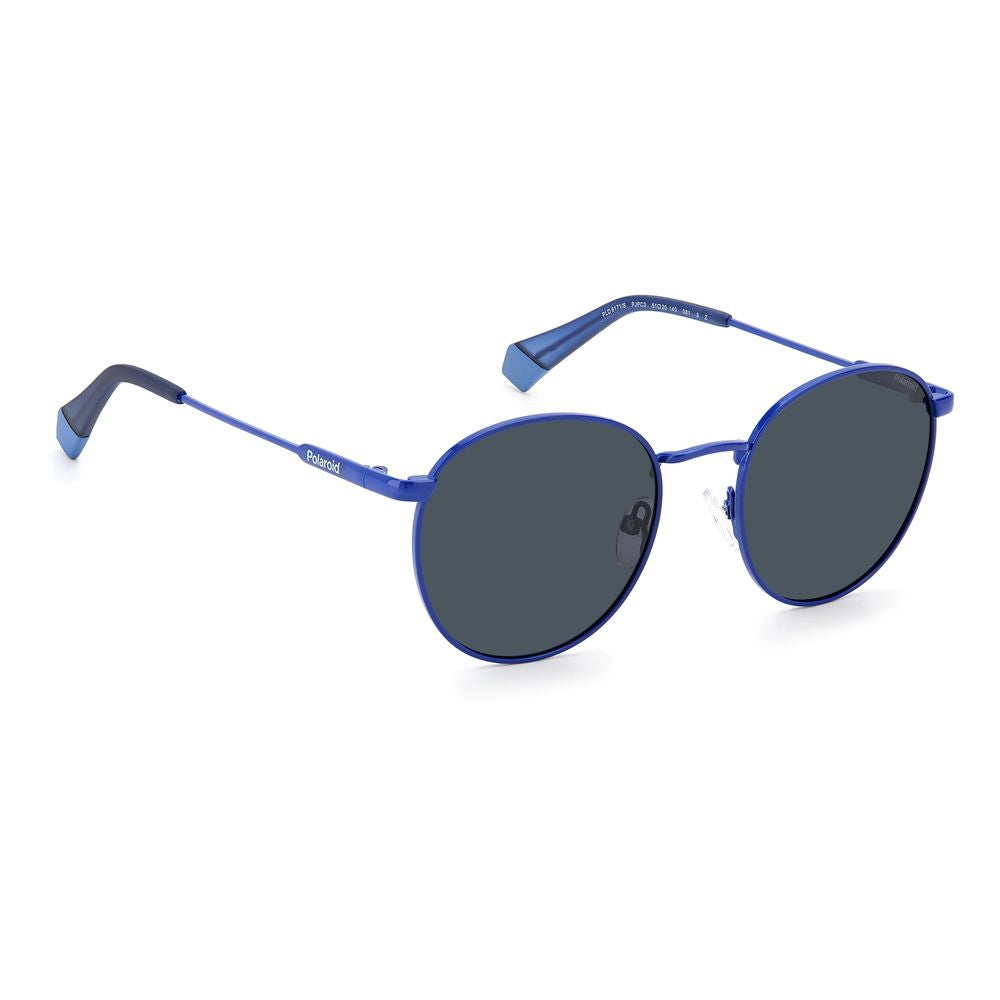 Blue Stainless Steel Sunglasses - ventzia