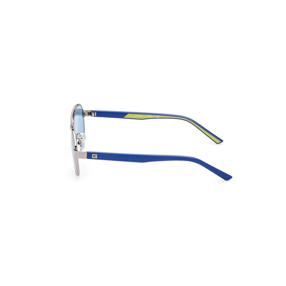 Gray Metal Sunglasses - ventzia