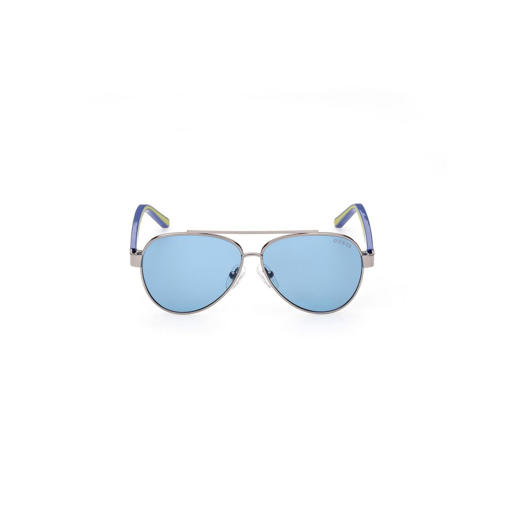 Gray Metal Sunglasses - ventzia