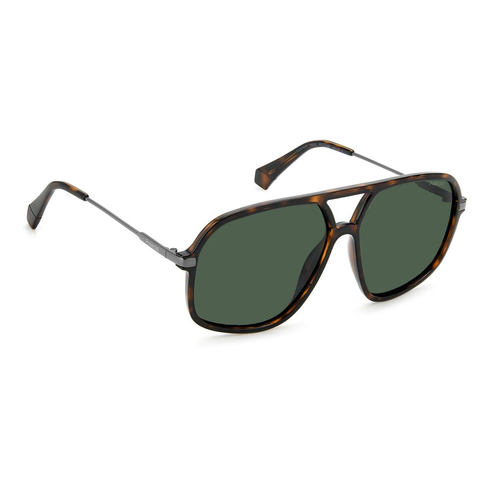 Brown Plastic Sunglasses - ventzia