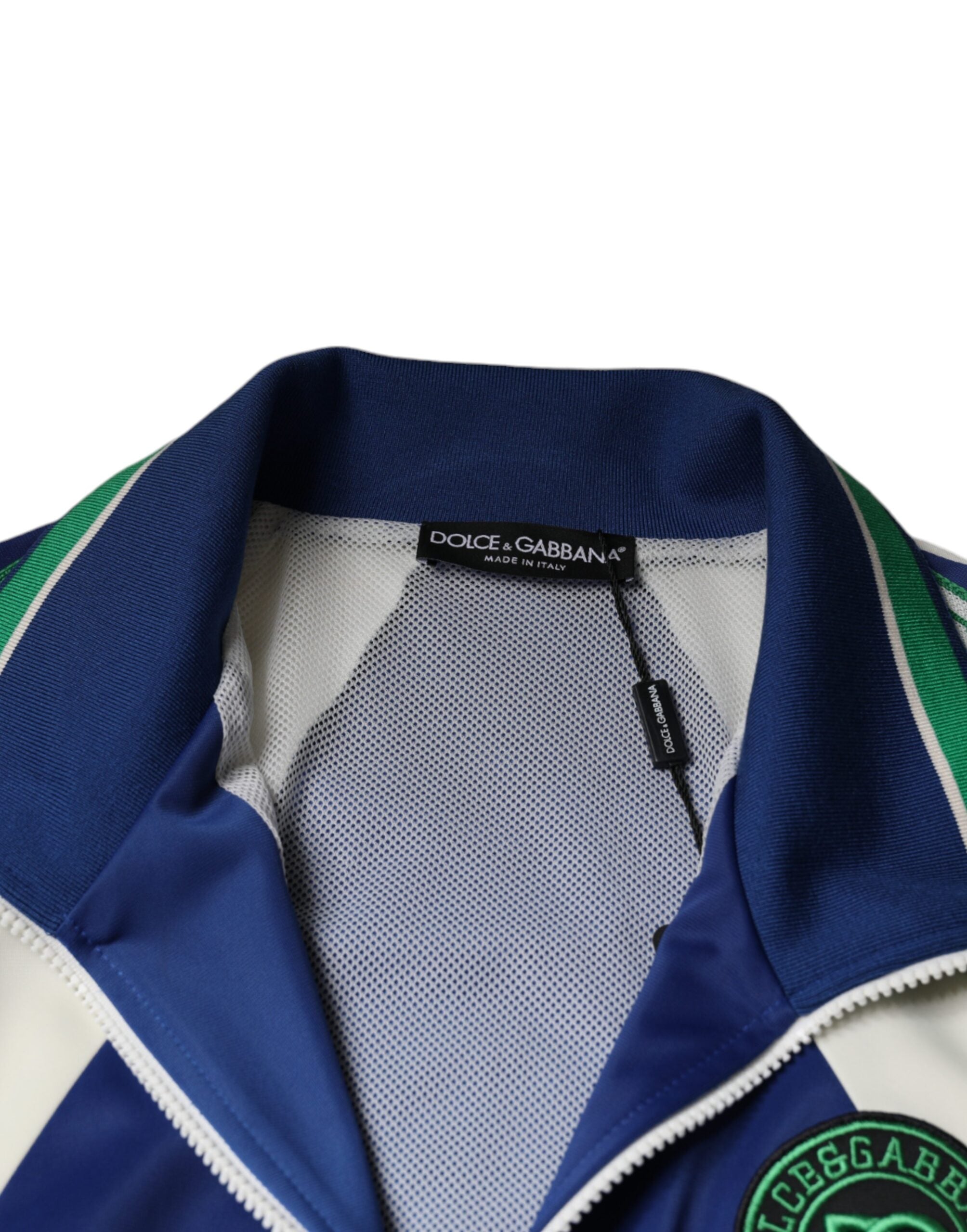 Multicolor Polyester Full Zip Bomber Jacket - ventzia