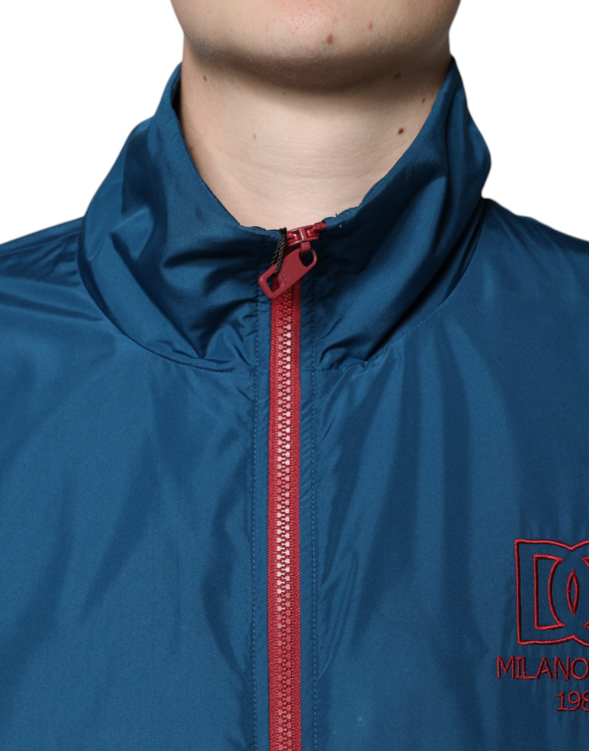 Multicolor Polyester Full Zip Jacket - ventzia