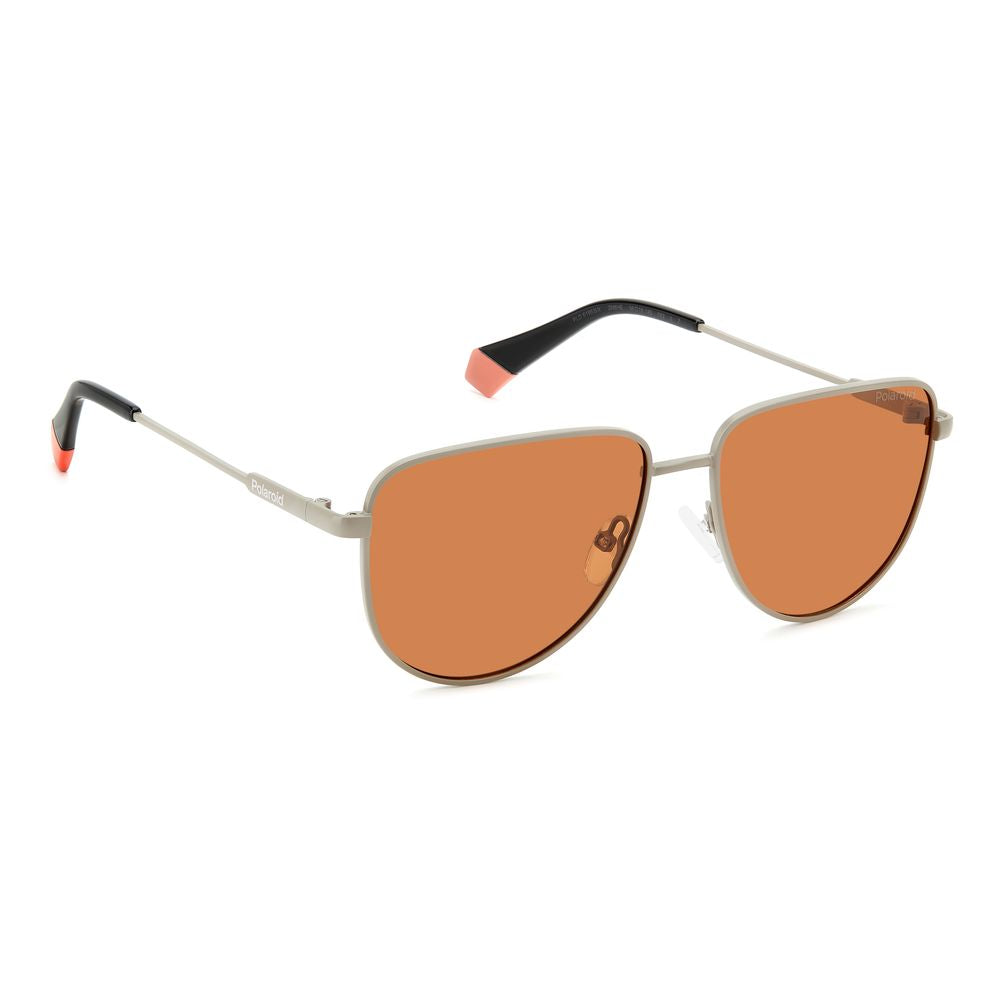 Gray Metal Sunglasses - ventzia